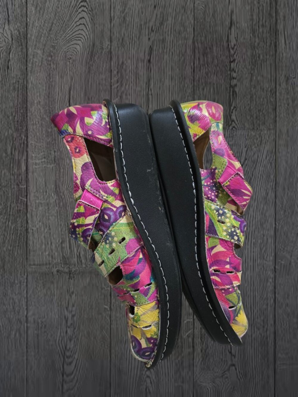 Alegria Floral Clogs - Picture 4 of 5